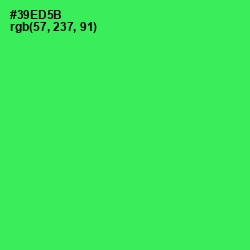 #39ED5B - Malachite Color Image