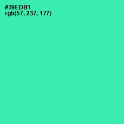 #39EDB1 - Shamrock Color Image