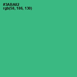 #3ABA82 - Jungle Green Color Image