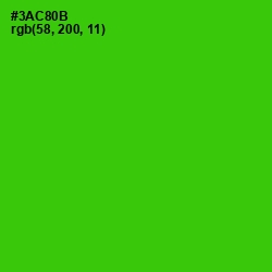 #3AC80B - Harlequin Color Image