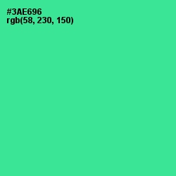 #3AE696 - Shamrock Color Image