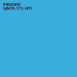 #3BADDD - Scooter Color Image