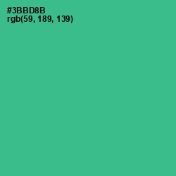 #3BBD8B - Keppel Color Image