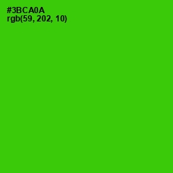 #3BCA0A - Harlequin Color Image