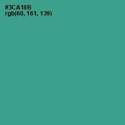 #3CA18B - Jungle Green Color Image