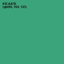 #3CA47B - Sea Green Color Image