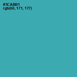 #3CABB1 - Pelorous Color Image