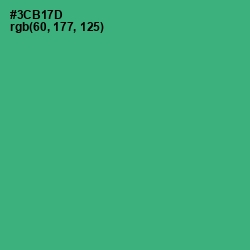 #3CB17D - Sea Green Color Image