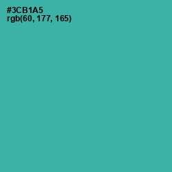 #3CB1A5 - Pelorous Color Image