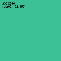 #3CC096 - Shamrock Color Image