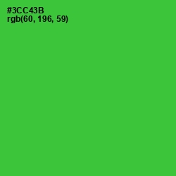 #3CC43B - Harlequin Color Image