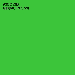 #3CC53B - Harlequin Color Image