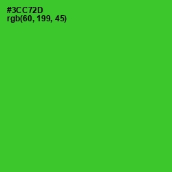 #3CC72D - Harlequin Color Image