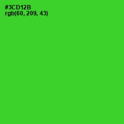 #3CD12B - Harlequin Color Image