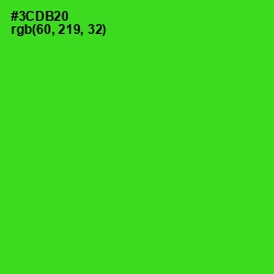 #3CDB20 - Harlequin Color Image