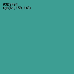 #3D9F94 - Lochinvar Color Image