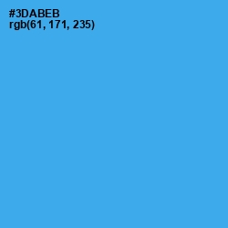 #3DABEB - Scooter Color Image