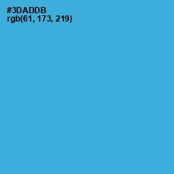 #3DADDB - Scooter Color Image