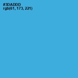 #3DADDD - Scooter Color Image