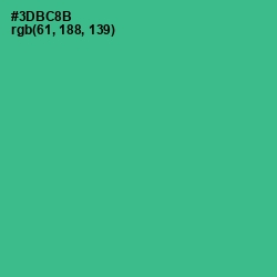 #3DBC8B - Keppel Color Image