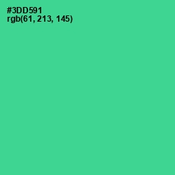 #3DD591 - Shamrock Color Image