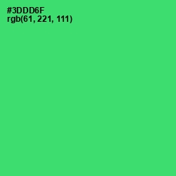 #3DDD6F - Malachite Color Image
