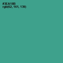 #3EA18B - Jungle Green Color Image