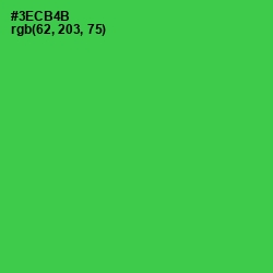 #3ECB4B - Malachite Color Image