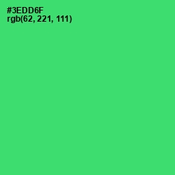 #3EDD6F - Malachite Color Image