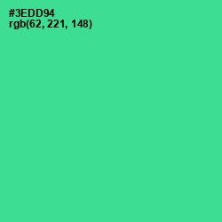#3EDD94 - Shamrock Color Image