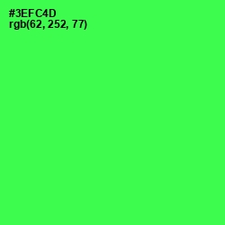 #3EFC4D - Malachite Color Image