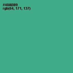 #40AB89 - Breaker Bay Color Image