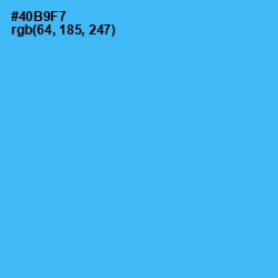 #40B9F7 - Picton Blue Color Image