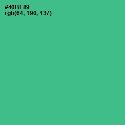 #40BE89 - Breaker Bay Color Image