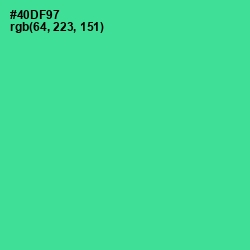 #40DF97 - De York Color Image
