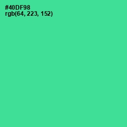 #40DF98 - De York Color Image