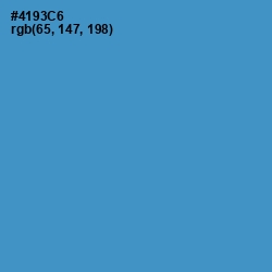 #4193C6 - Havelock Blue Color Image