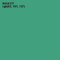 #41A17F - Ocean Green Color Image