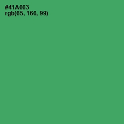 #41A663 - Chateau Green Color Image