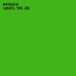 #41B41A - Apple Color Image
