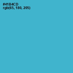 #41B4CD - Shakespeare Color Image