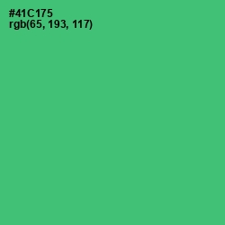 #41C175 - Emerald Color Image