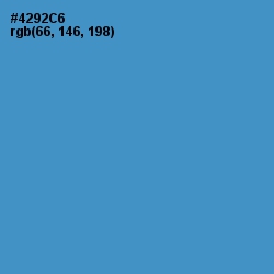#4292C6 - Havelock Blue Color Image