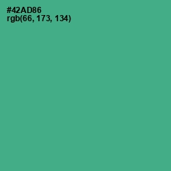 #42AD86 - Breaker Bay Color Image