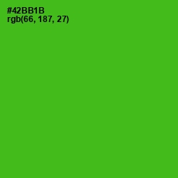 #42BB1B - Apple Color Image