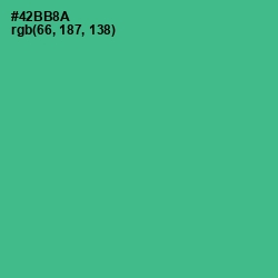 #42BB8A - Breaker Bay Color Image