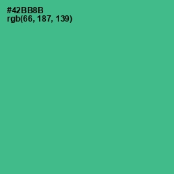 #42BB8B - Breaker Bay Color Image