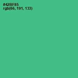 #42BF85 - Breaker Bay Color Image