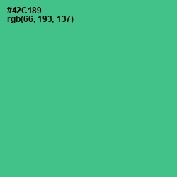 #42C189 - De York Color Image