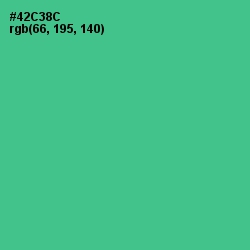#42C38C - De York Color Image